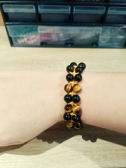 Bracelet en oeil de tigre - Protection et élégance naturelle